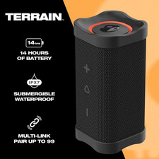 Portable Speaker Compact Wireless IPX7 Waterproof 14 Hour Battery