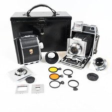 Linhof Technika III Set w/ 3 lenses, Rollex 6x9 Back Accessories 847