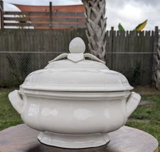 Villaroy & Boch MANOIR Round Casserole Soup Vegetable Tureen Bowl w/ Lid