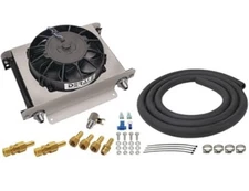 Derale Cooling Prod Fluid Cooler Engine Transmission Plate-Type Aluminum 13960