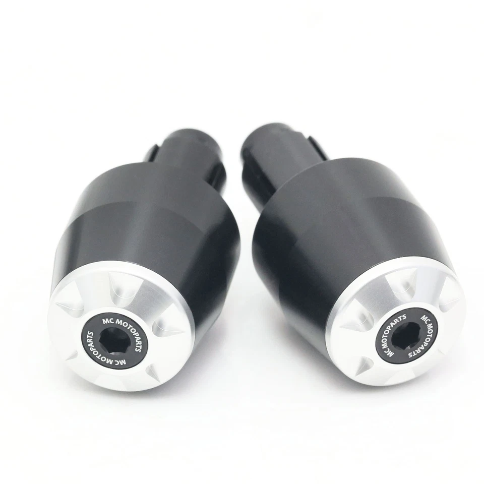 Pesas de extremo de manillar Silver STORM para Ducati 1098 1198 S R 07 08 09 10 11 12 Foto 2 de 4