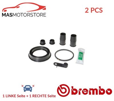 REPARATURSATZ BREMSSATTEL PAAR VORNE BREMBO F KT 001 2PCS P NEU OE QUALITÄT