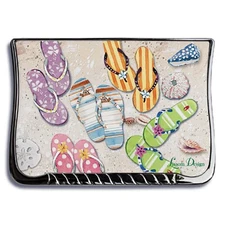 Lissom Design 61060 Compact Mirror - Bayside