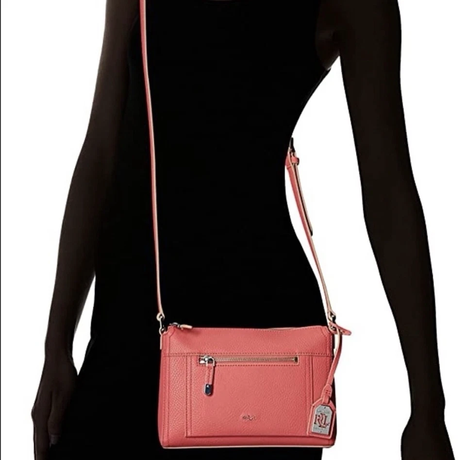 GORG!!!! NUEVO CON ETIQUETAS - Bandolera Ralph Lauren Paley Leigh para mujer $128.00 Foto 2 de 3