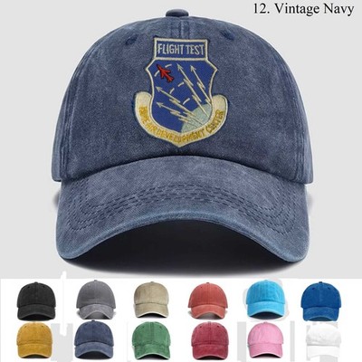 Customized Embroidered Hat Usaf Rome Air Development Center Flight Test, Gift