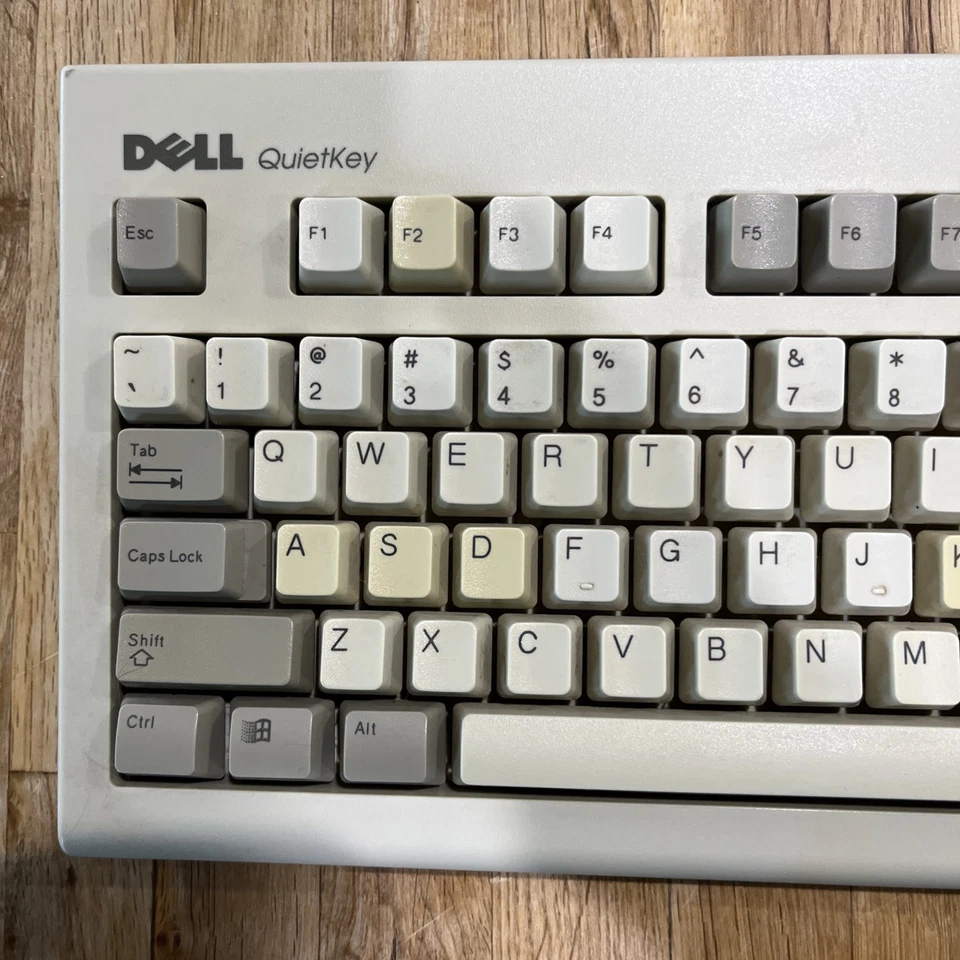 Dell QuietKey SK-1000REW Keyboard PS2 Full Motion Keys - Tested and Working - Image 2 of 4