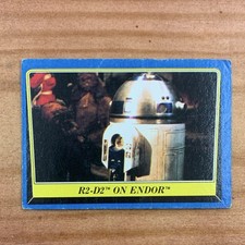 Topps Star Wars Return of the Jedi Trading Card #146 R2-D2 on Endor 1983