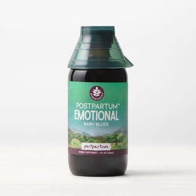 WishGarden Herbs Postpartum Emotional Baby Blues, Herbal Mood Support Tincture