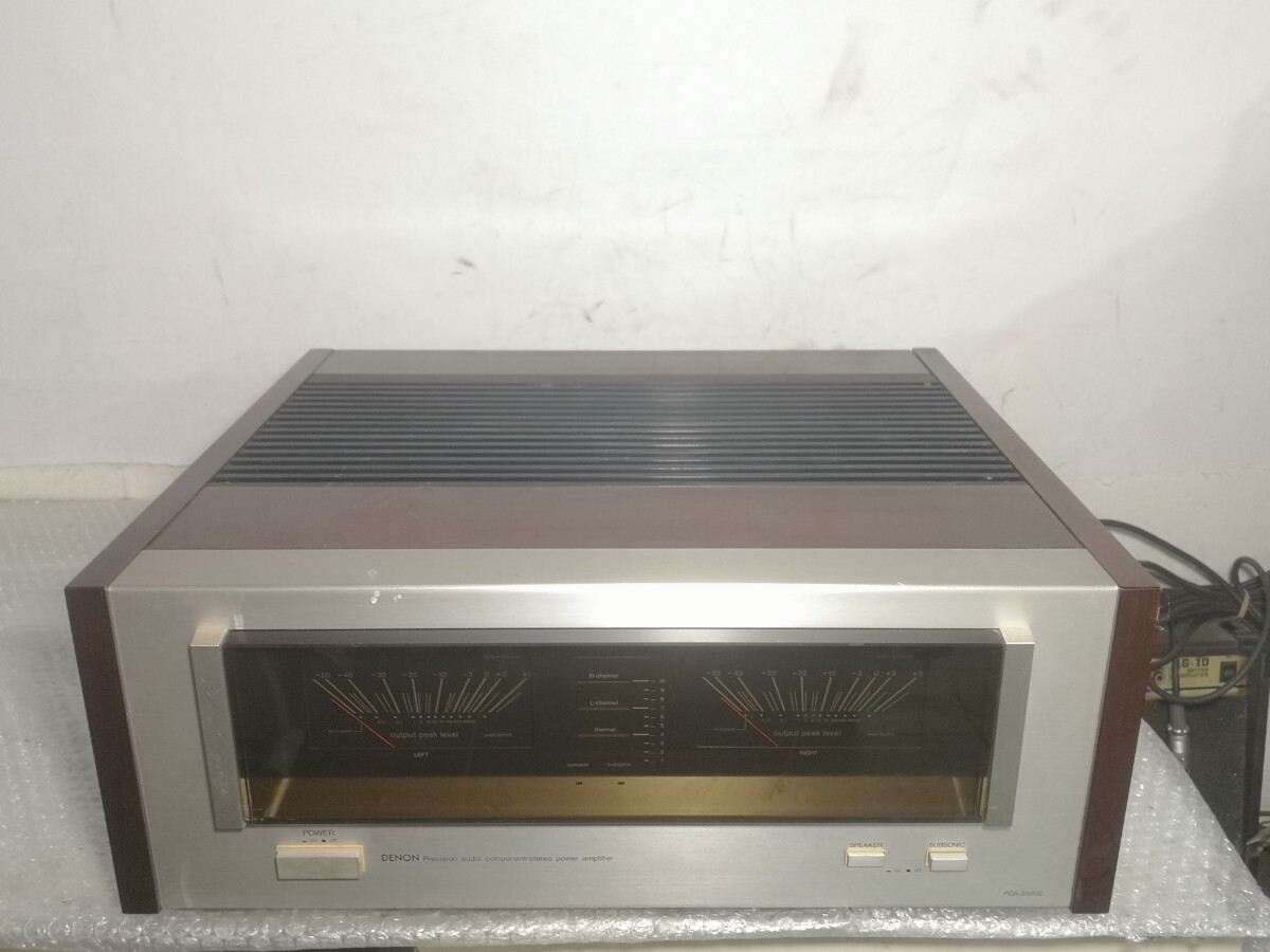 Denon POA-3000Z Power Amplifier Japan Vintage Hi-Fi Stereo Audio