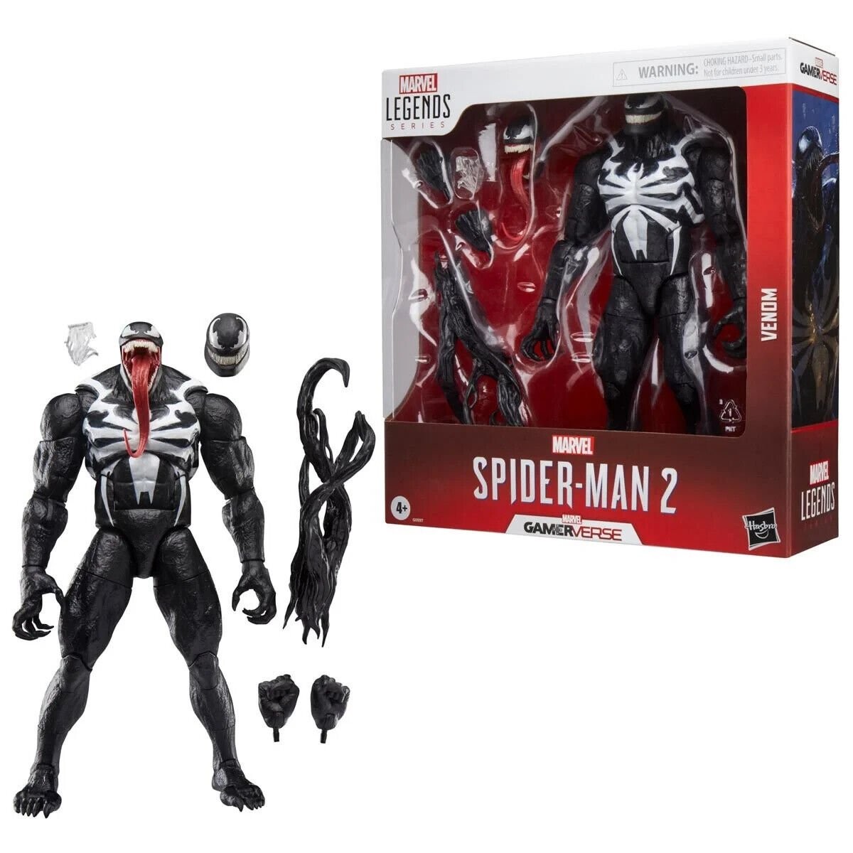 Spider-Man 2 Marvel Legends Gamerverse Venom 6-Inch Action Figure