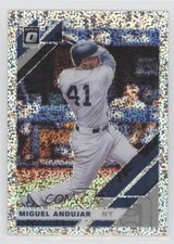 2019 Panini Donruss Optic White Sparkle Prizm Miguel Andujar #129 i0b
