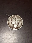 Silver 1944 d mercury dime