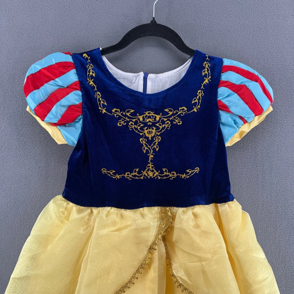 Disfraz de princesa Blancanieves Vestido con disfraces Niñas Niños 8/10? Etiqueta sin marca ni talla  Foto 3 de 4