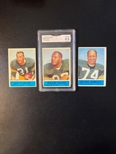 1964 Philadelphia Lot 3 Dif ALL PACKERS Willie Davis Graded 4.5 Vg-Ex+ 2 HoF ers