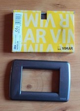 Vimar IDEA PLACCA RONDOÒ MET.3M TITANIO METALI