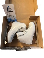 Jackson Mystique Size 6C, White JS1490 Sharpened Taped NEW Figure Skates