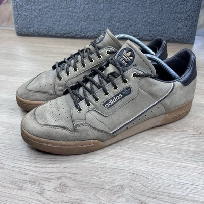 adidas Continental 80 Trace Cargo Men's EG3099 Size 11.5 Green Leather Sneaker
