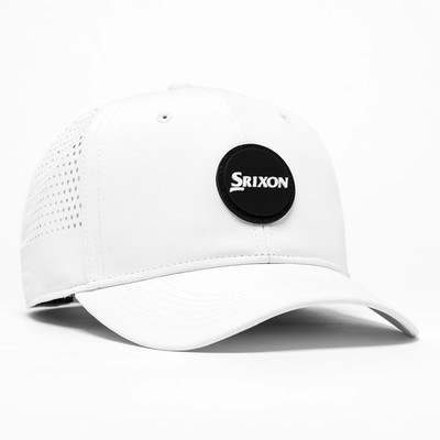 Srixon Golf Circle Performance Hat COLOR: White SIZE: Adjustable