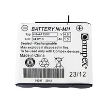 Compex 941210 Batteria Standard Ni MH 4H AA 1500 a 4 cellule Blu