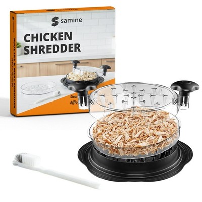Chicken Shredder for Pulled Pork & Beef - Manual Meat Shredding Tool with Han...