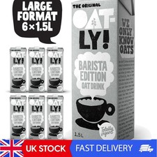 Oat Milk for Coffee Lovers - Barista Edition 6 x 1.5L, Plant-Based & Foamable