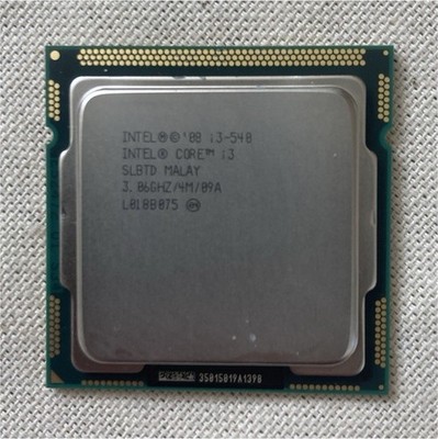 Intel Core i3-540 3.06GHz Dual-Core CPU LGA1156/Socket H SLBTD