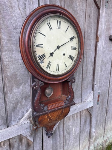 Forestville Manufacturing Company Nautical Themed Drop Dial Clock for Parts/ Rep