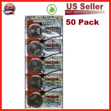 50 PACK MAXELL CR2032 LITHIUM 3V BEST BEFORE 12/2030 FRESH FREE SHIPPING USA
