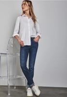 Jeans W32L30 Blau Street One Casualfit Mediumwaist Slimlegs Jane 378427