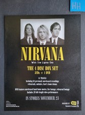 Nirvana With The Lights Out Box Set Promo Print Advertisement 2004