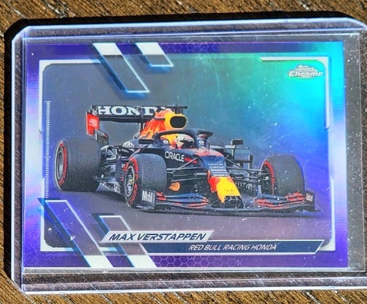 2021 Topps Chrome Formula 1 Max Verstappen Purple #224/399 #98