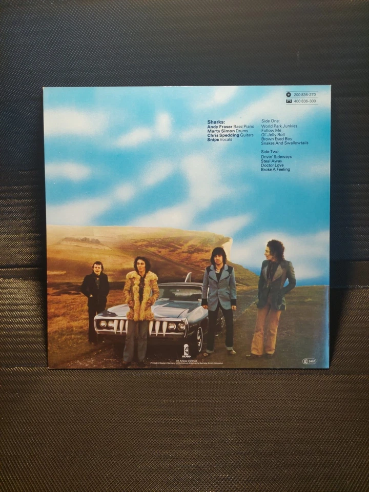 UNUSED  SHARKS First Water  NR.  200836 Lp GER 1979 SLEEVE/VINYL =M- - Bild 2 von 4