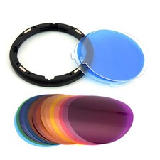 Godox AK-R16 Diffuser Plate with V-11C Color Gel Set 15 30 Pieces