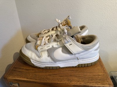 Men s Nike Air Dunk Jumbo Low White Gum Size 12