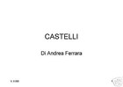ANDREA FERRARA: CASTELLI - LIBRO SU CD FOTO