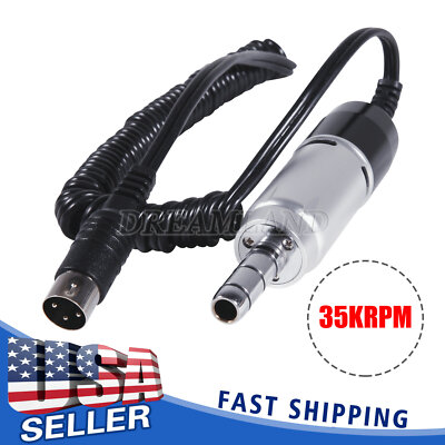 Dental Lab Electric 35K RPM Polishing Handpiece Fit MARATHON-III Micromotor
