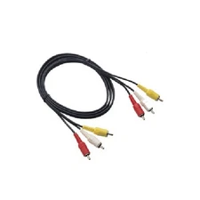 Audio2000'S ADC2124 5ft RCA Audio Video Cable with Connector, NEW,O.