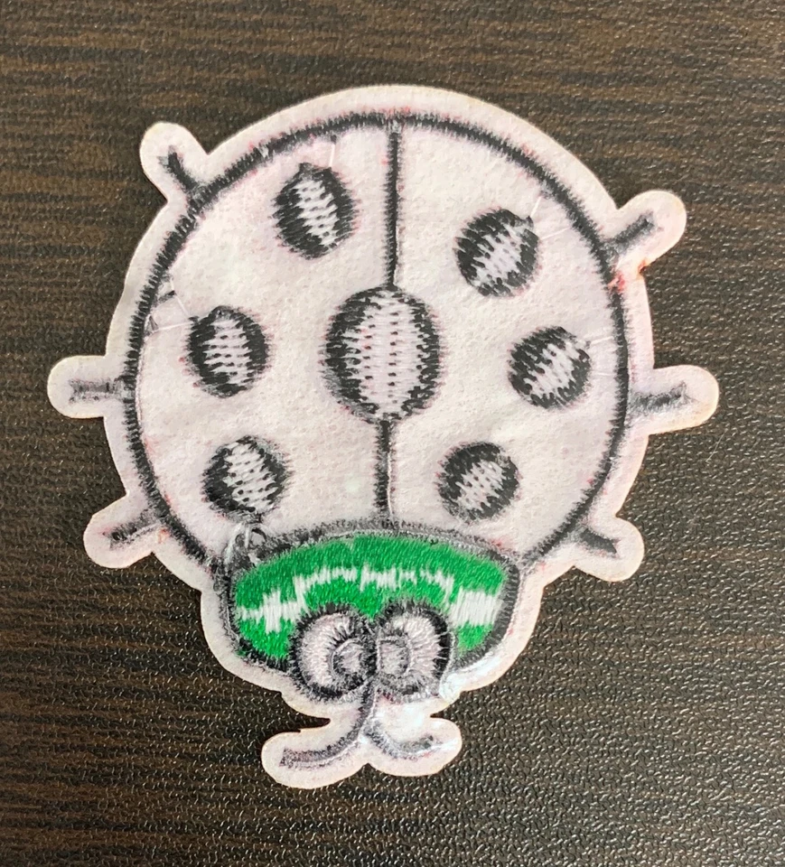 Embroidered Ladybug Iron On Patch - Image 2 of 4