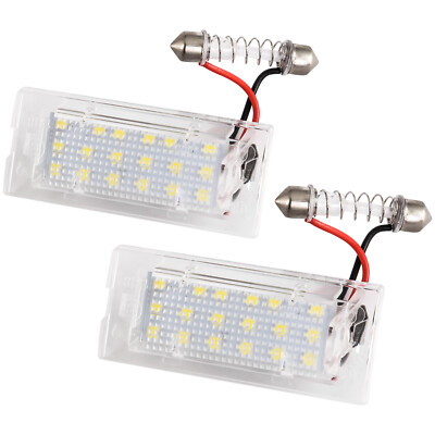 LED Kennzeichenbeleuchtung Lichter E-Zulassung für BMW X3 E83 X5 E53