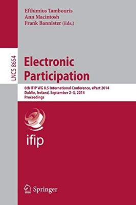 Electronic Participation: 6th IFIP WG 8.5 International (2014)