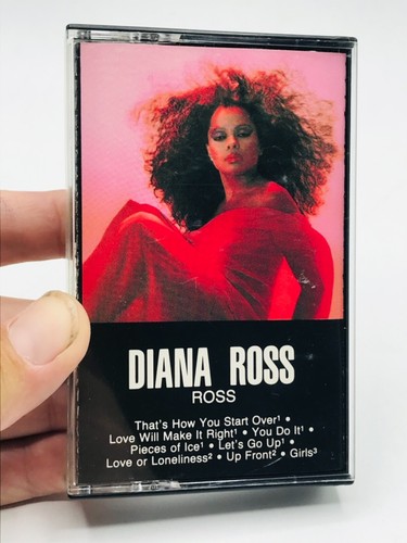 Diana Ross Ross Cassette Tape - 1983