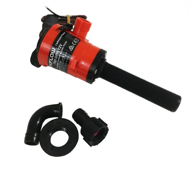 Other Trolling Motors Components Johnson Pump 28703 750 Gph Cartridge Aerator Pump Motors