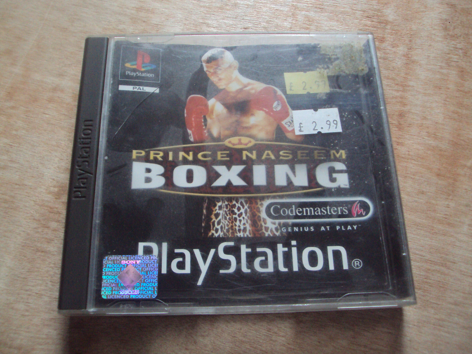 Prince+Naseem+Boxing+Sony+PlayStation+1+Ps1+11+Fighting+Game for sale ...