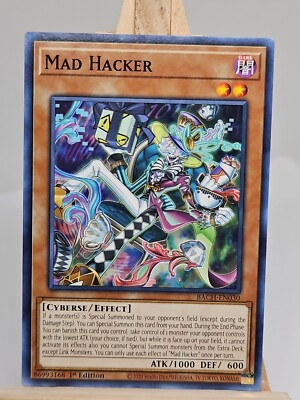 Yu-Gi-Oh! TCG Mad Hacker Battle of Chaos BACH-EN030 1st Edition Common