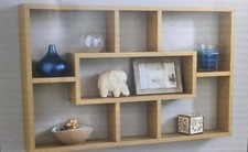 Stylish Space Saving Floating Wall Shelves Display Shelf Bookshelf Storage Unit