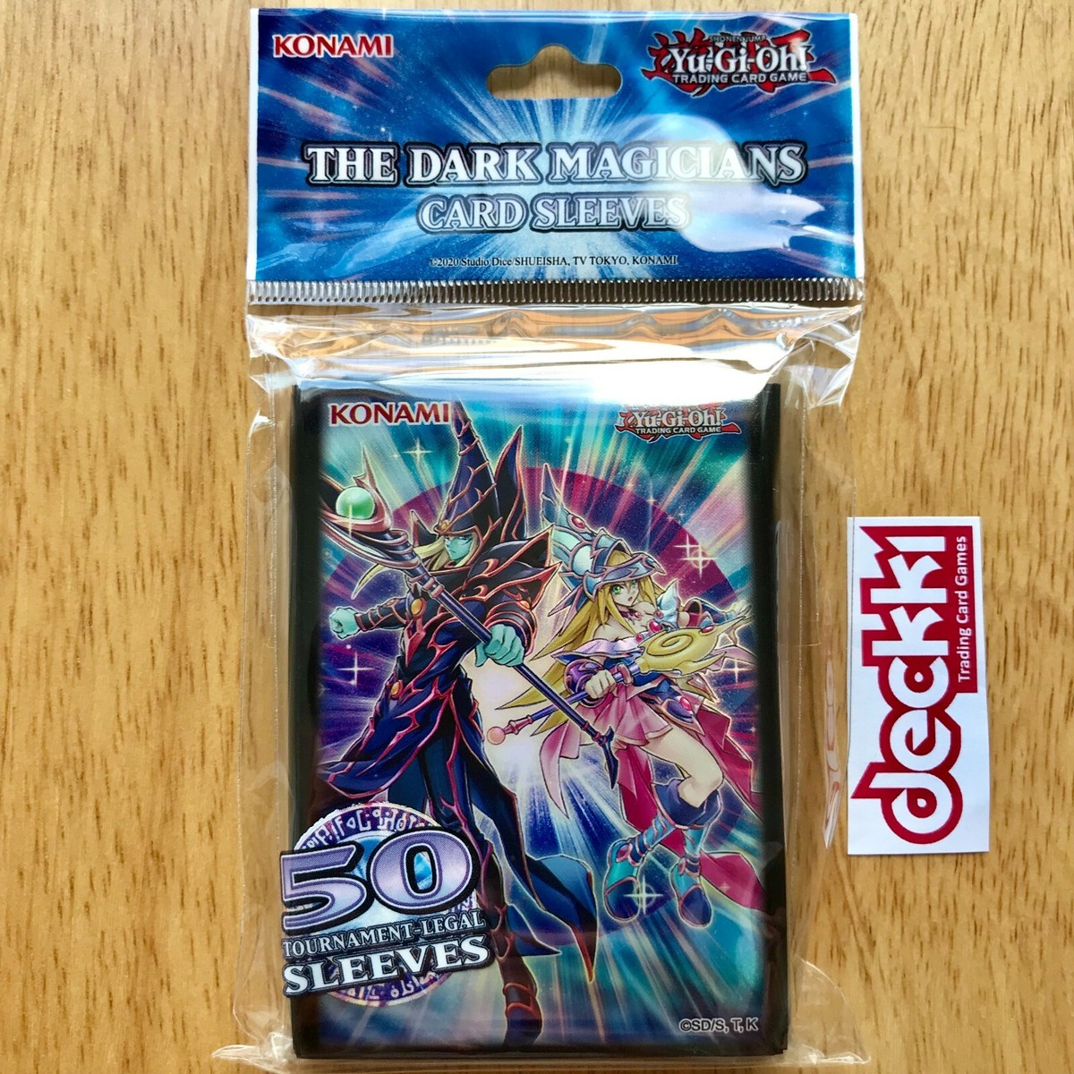 yugioh the dark magicians card sleeves YGO Each pack contains 50 Card Sleeves specifically designed to meet tournament regulation standards for the Yu YuGiOh The Dark Magicians Card