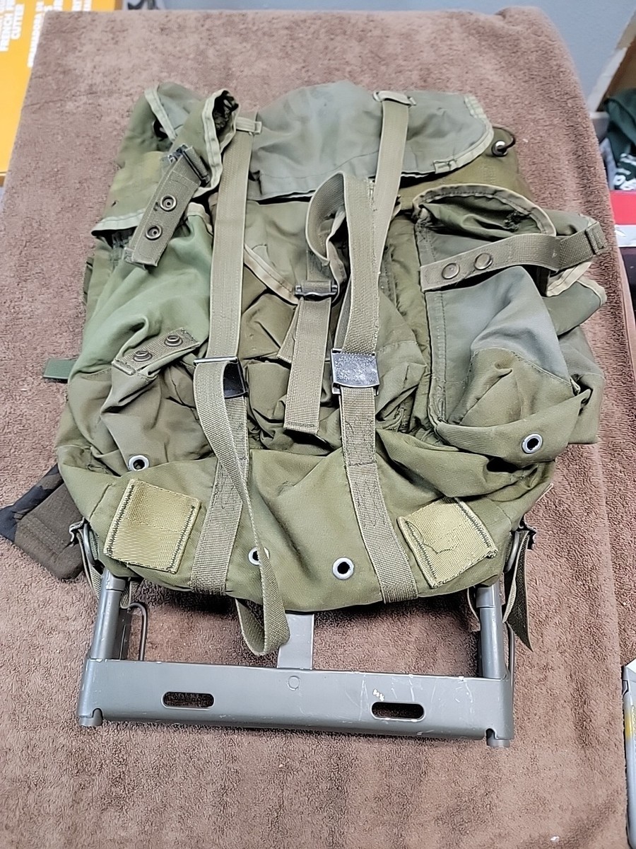 Vintage US MILITARY ALICE PACK/FIELD PACK. LC-1 MEDIUM W Vintage US MILITARY ALICE PACK/FIELD PACK. LC-1 MEDIUM W