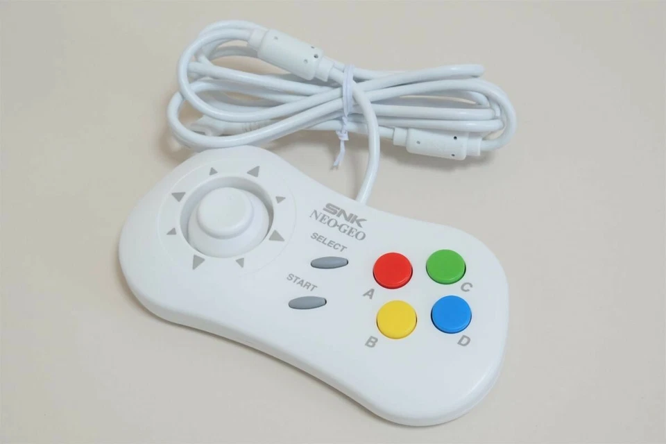 Neo Geo mini Pad Controller White Snk Controller for Neo Geo mini New Article - Image 3 of 4