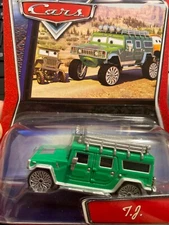 Disney Pixar Cars Diecast Car TJ Walmart Exclusive
