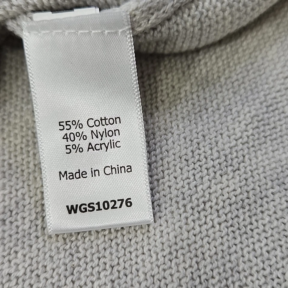 Suéter feminino Market & Spruce de malha com capuz manga longa grande super macio novo com etiquetas - Imagem 4 de 4